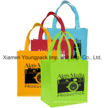 Custom Printed Woven Textile Shopping Bag